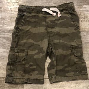Boys camo shorts